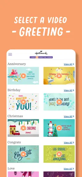 Game screenshot Hallmark Video Greeting Cards apk