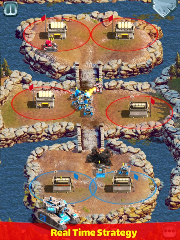 Screenshot #4 pour Generals War: Defense & Attack