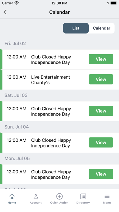 Park Avenue Club Screenshot