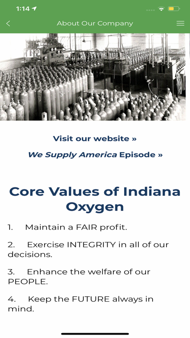Indiana Oxygen Screenshot