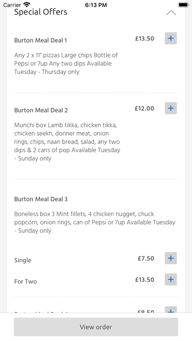 Burton Grill, Kirkburton Screenshot