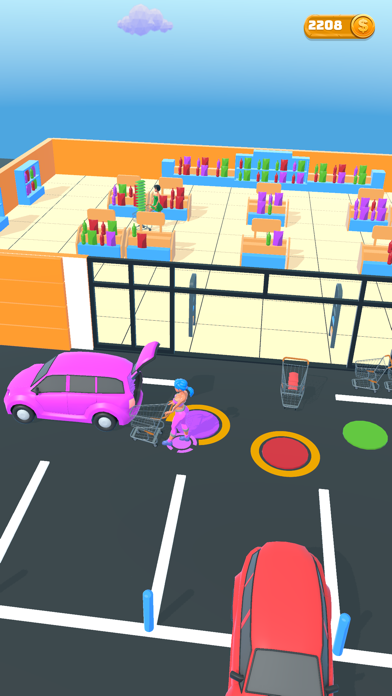 Screenshot #3 pour Shopping Race 3D