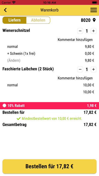 Salz & Pfeffer Graz Screenshot