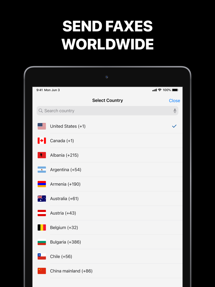 FaxMe Fax from iPhone and iPad