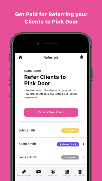 Pink Door for Partners Screenshot
