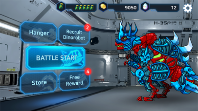 Dino Robot Battle Field Screenshot