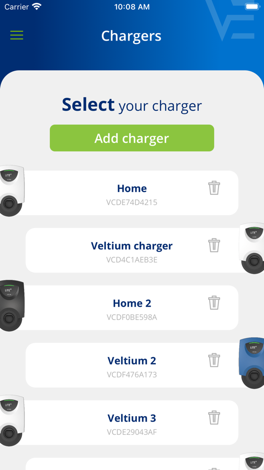 #1. Veltium (iOS) 由: Veltium Smart Chargers
