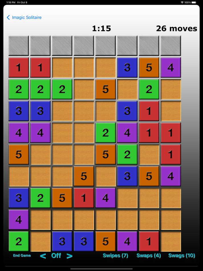 #1. Imagic Solitaire (iOS) 由: Imagic Place