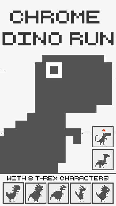 Screenshot #1 pour Chrome Dino Run