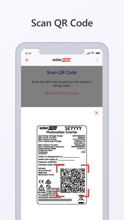 SolarEdge Inverter SetApp