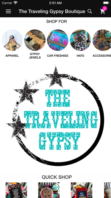 The Traveling Gypsy Boutique Screenshot