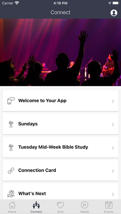 Hope Christian Church MD Screenshot