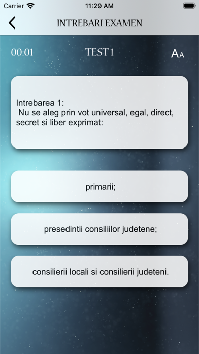 Screenshot #3 pour Intrebari Experti Electorali