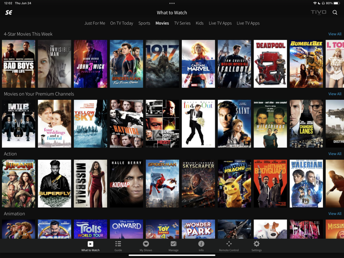SE Next powered by Tivo