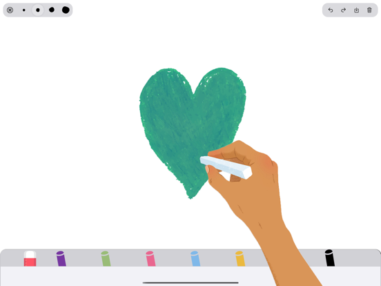 Screenshot #4 pour Whiteboard: drawing & painting
