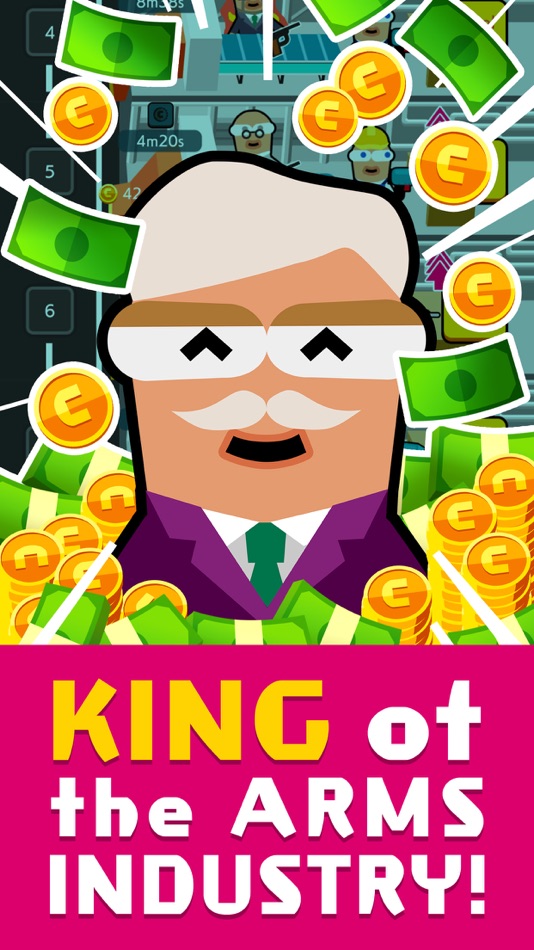 #1. Idle Arms Factory (iOS) Podle: GeePlus, Inc.