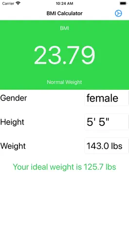 Game screenshot BMI Calculator - BMI Chart apk
