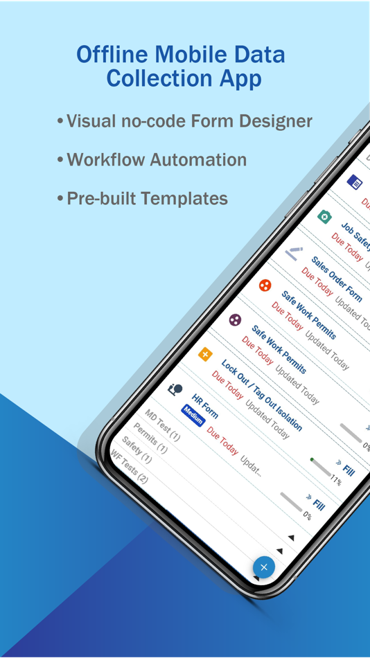 #1. Turbo Forms - Digital Forms (iOS) 由: Unvired Inc