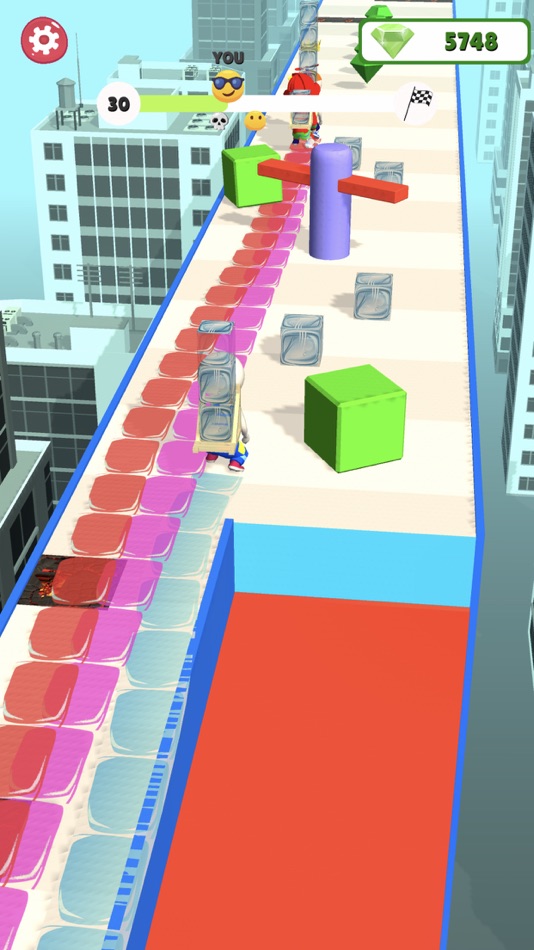 #4. Ice Runner 3D (iOS) 由: Jeeneesoft, Inc.
