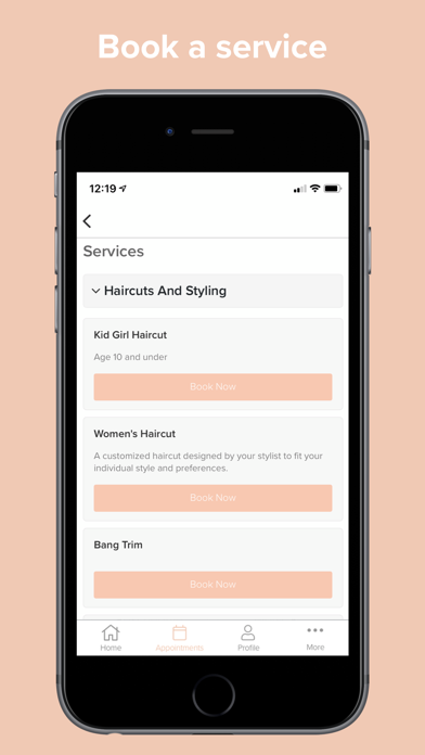 Urban Colorz Salon Screenshot