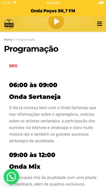 Onda Poços FM 96,7