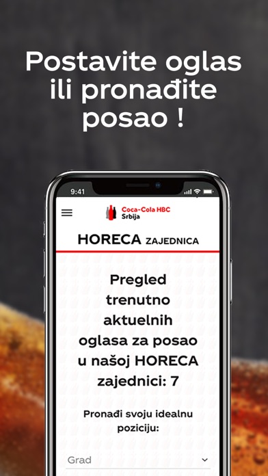 HoReCa zajednica Screenshot