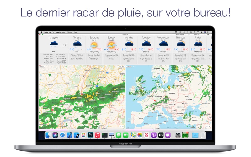 Screenshot #2 pour Radar de Pluie France
