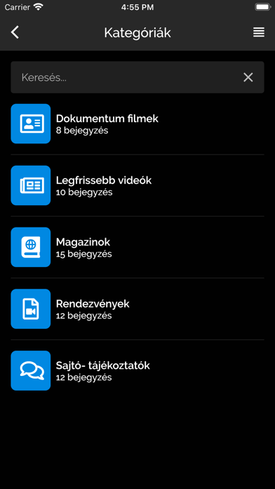 Kistérségi TV Screenshot