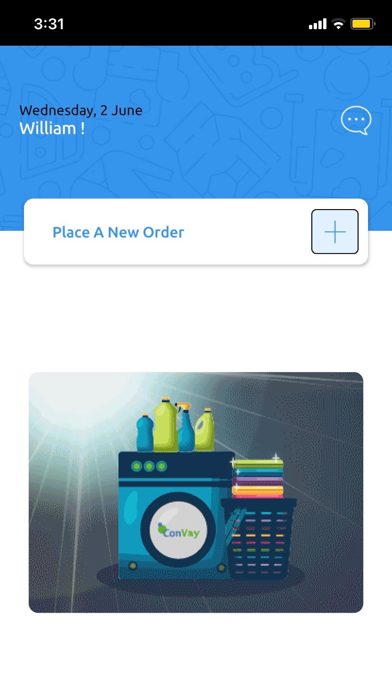 ConVay Laundry Screenshot