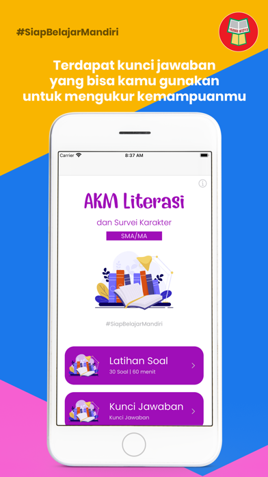 Latihan AKM Literasi SMA Screenshot