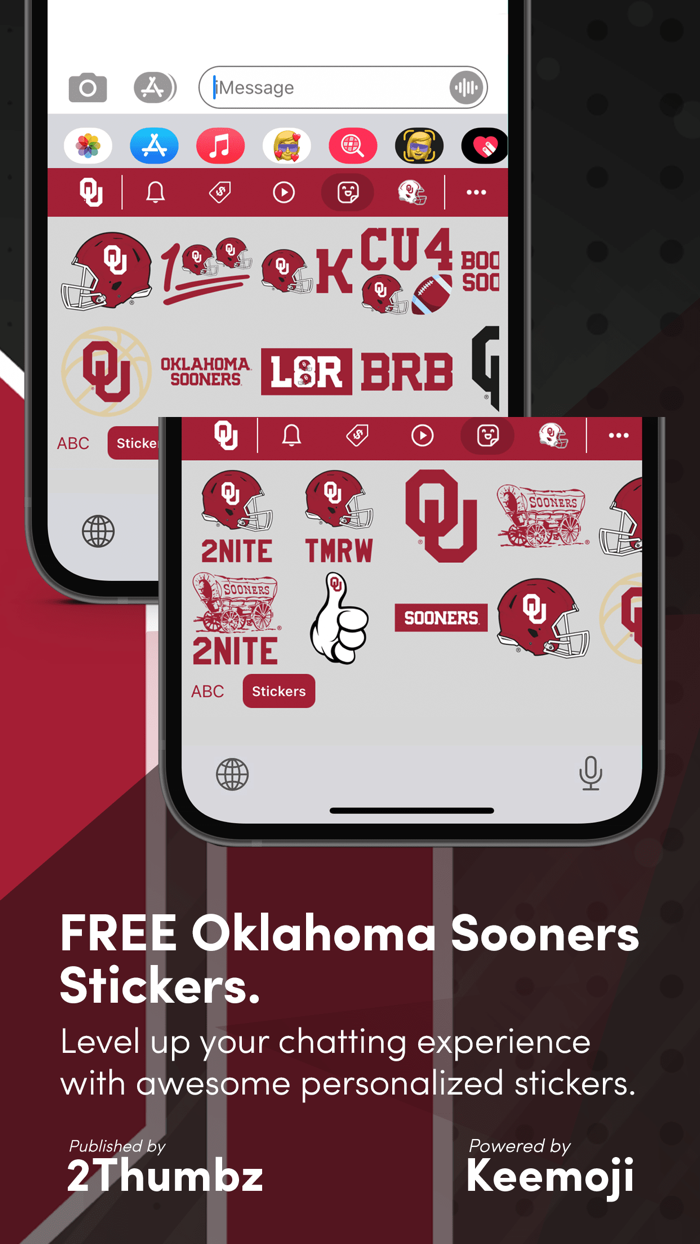 Oklahoma Sooners Keyboard
