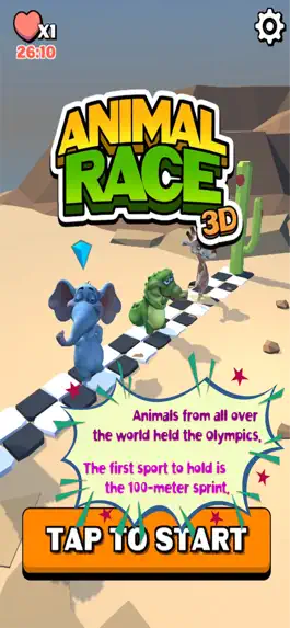 Game screenshot Animal Race 3D 2021 mod apk