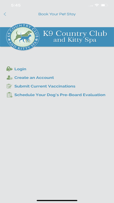 K9 Country Club & Kitty Spa Screenshot