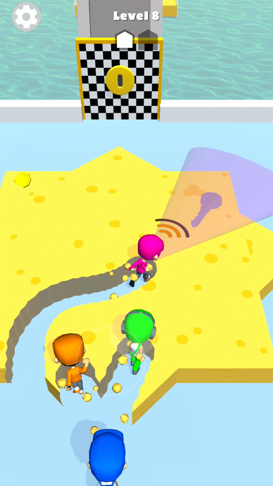 #2. Find the Key 3D (iOS) Podle: Clap Clap Games
