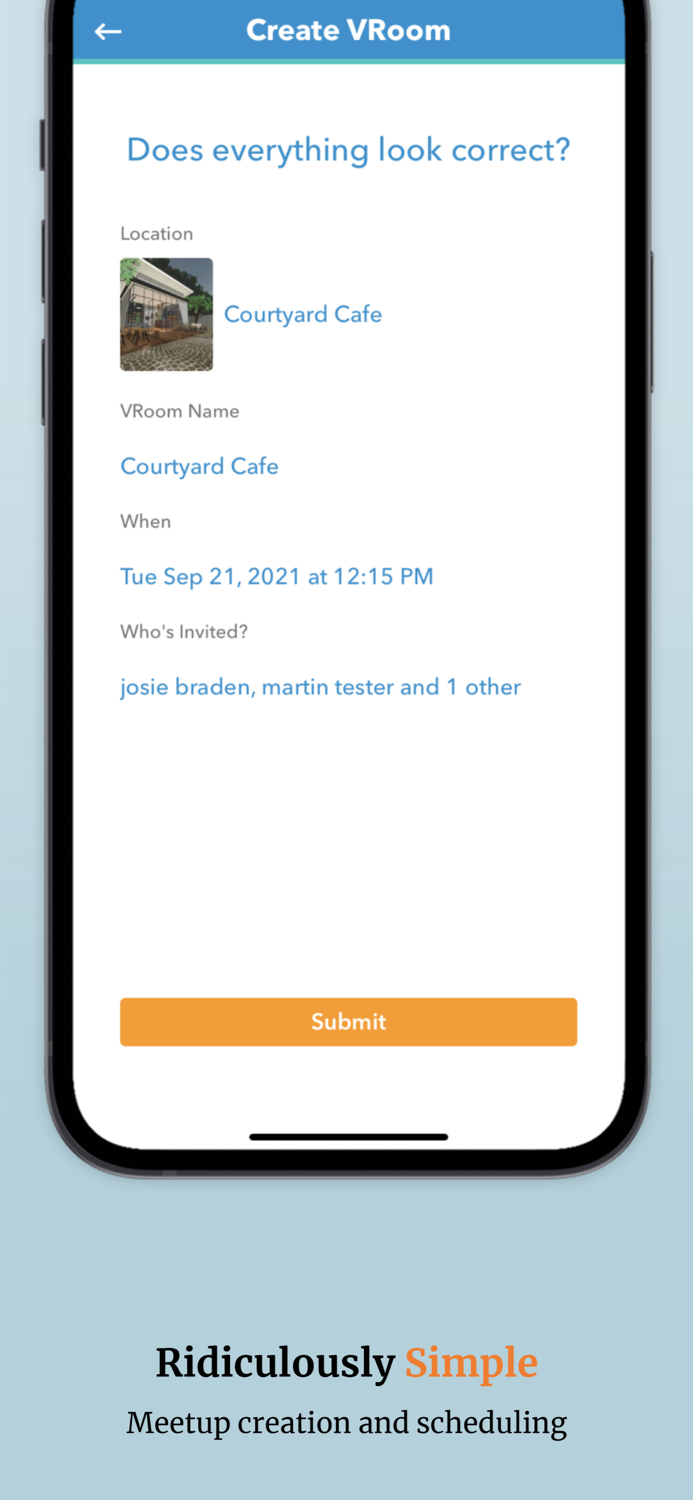 Utopia VR - Virtual Meetups
