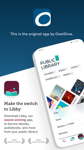 OverDrive: eBooks & audiobooksのおすすめ画像1