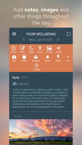 Game screenshot BeWell: Wellbeing Tracker apk