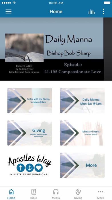 Apostles Way Ministries Screenshot