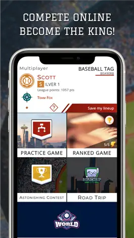 Game screenshot Astonishing Baseball 21 apk