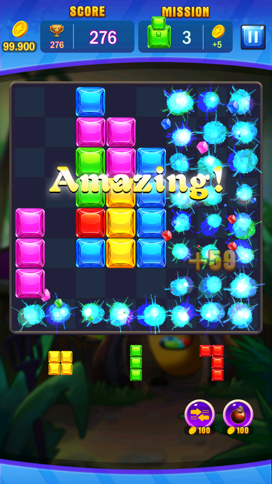 #2. Block Puzzle: Fun Brain Game (iOS) 由: Hoang Diem
