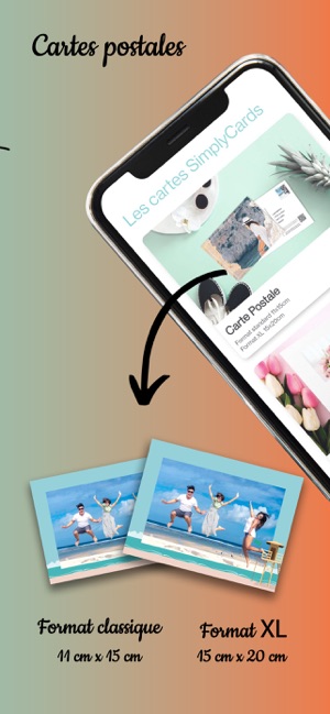 SimplyCards - Carte postale dans l'App Store