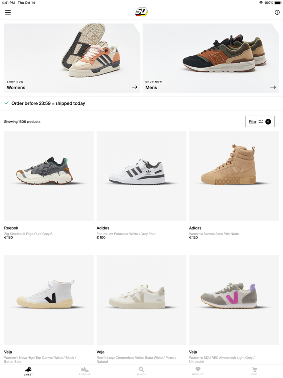 Screenshot #4 pour SneakerDistrict.com