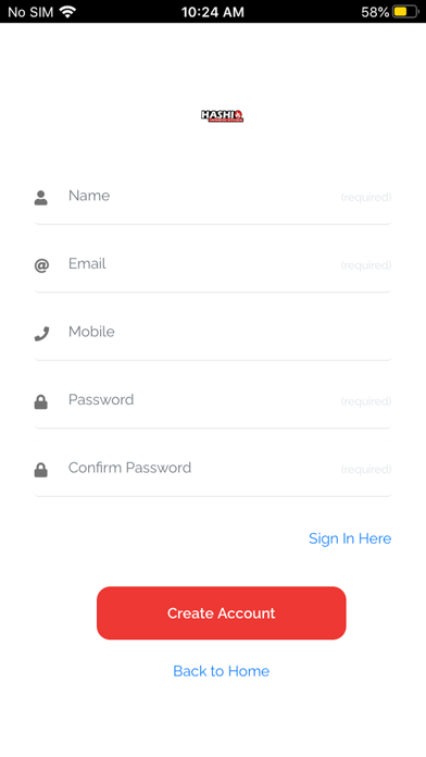 Hashi Japanese Kitchen Screenshot