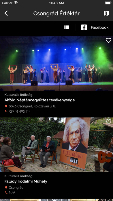 Csongrád Értéktár Screenshot