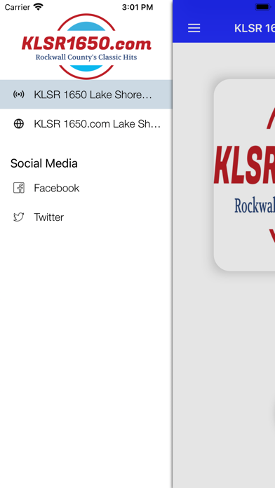 KLSR 1650 Lake Shore Radio Screenshot