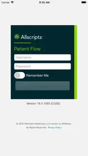 allscripts patient flow iphone screenshot 1