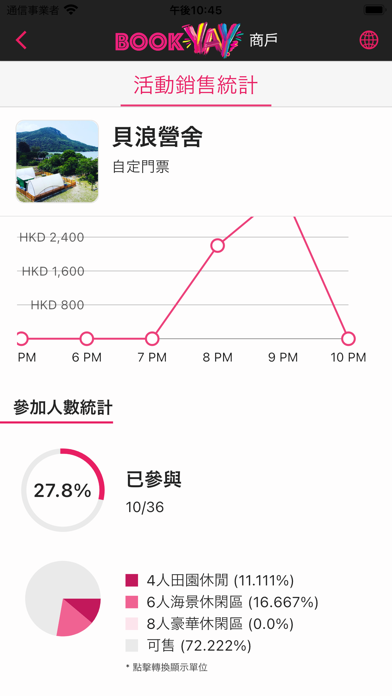 BOOKYAY Organizer Screenshot