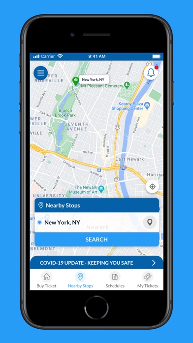 Coach USA Screenshot