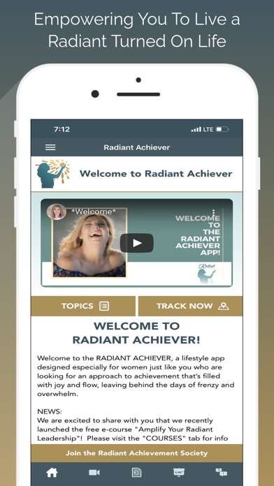 Radiant Achiever Screenshot