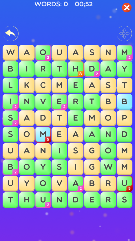 #1. Super Word Grid - Puzzle Game (iOS) 由: Robin DREUX
